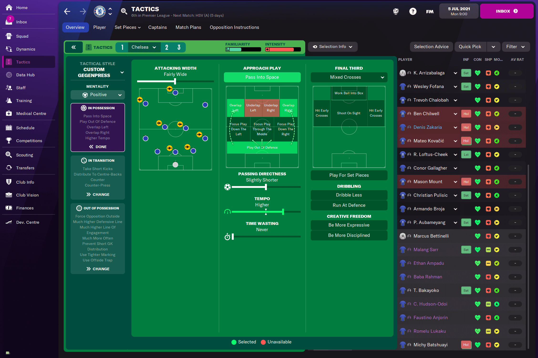 Football Manager 2023: Best Tactics To Test Out
